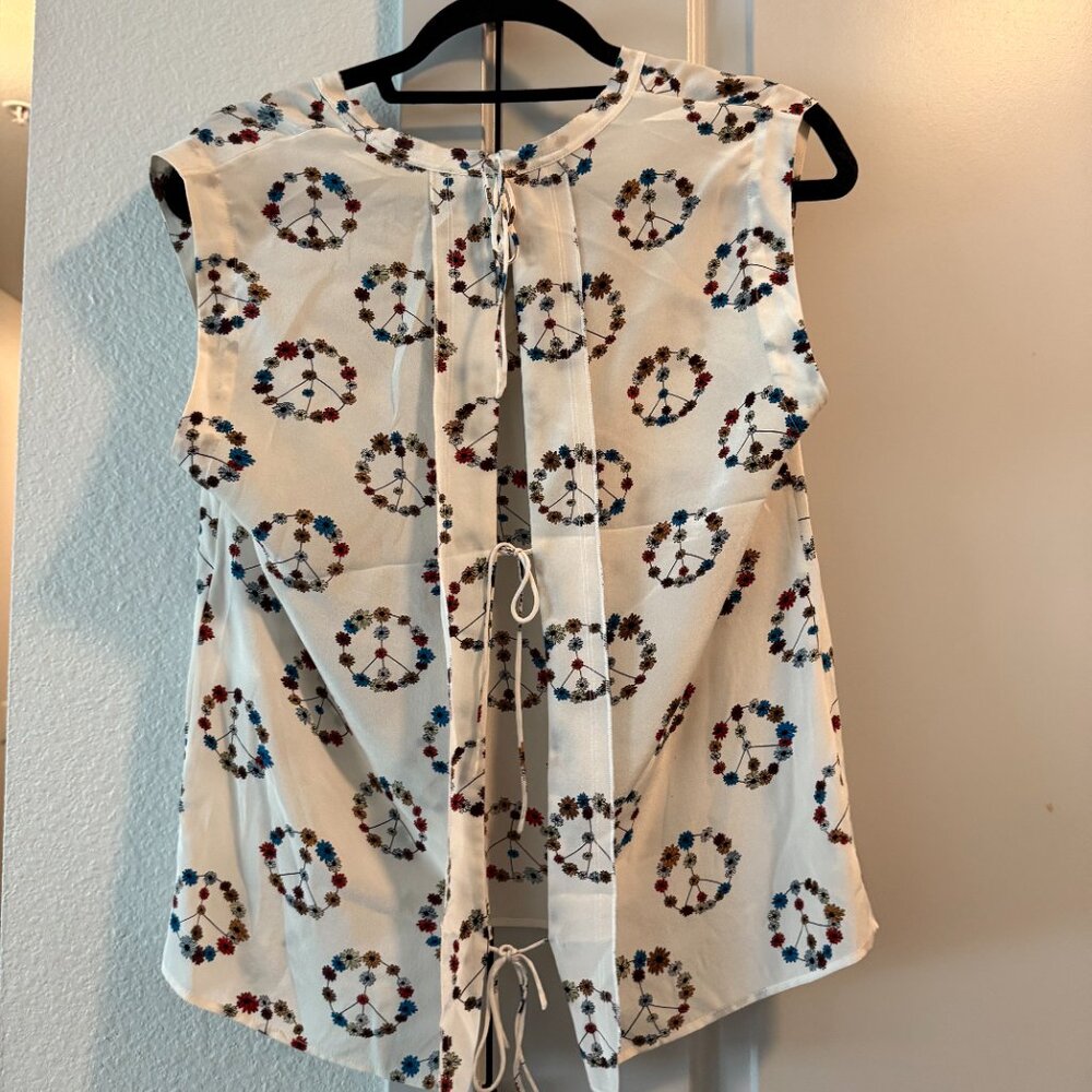 Sandro Silk Top - Picture 5 of 7